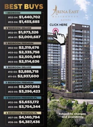 Arina East Residences Prices