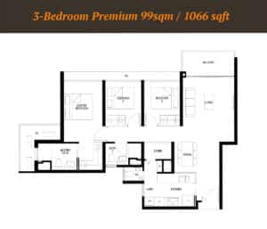 Penrith 3 bedroom Premium Floor Plan