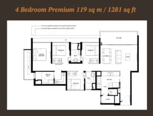 Penrith 4 Bedroom Premium Floor Plan