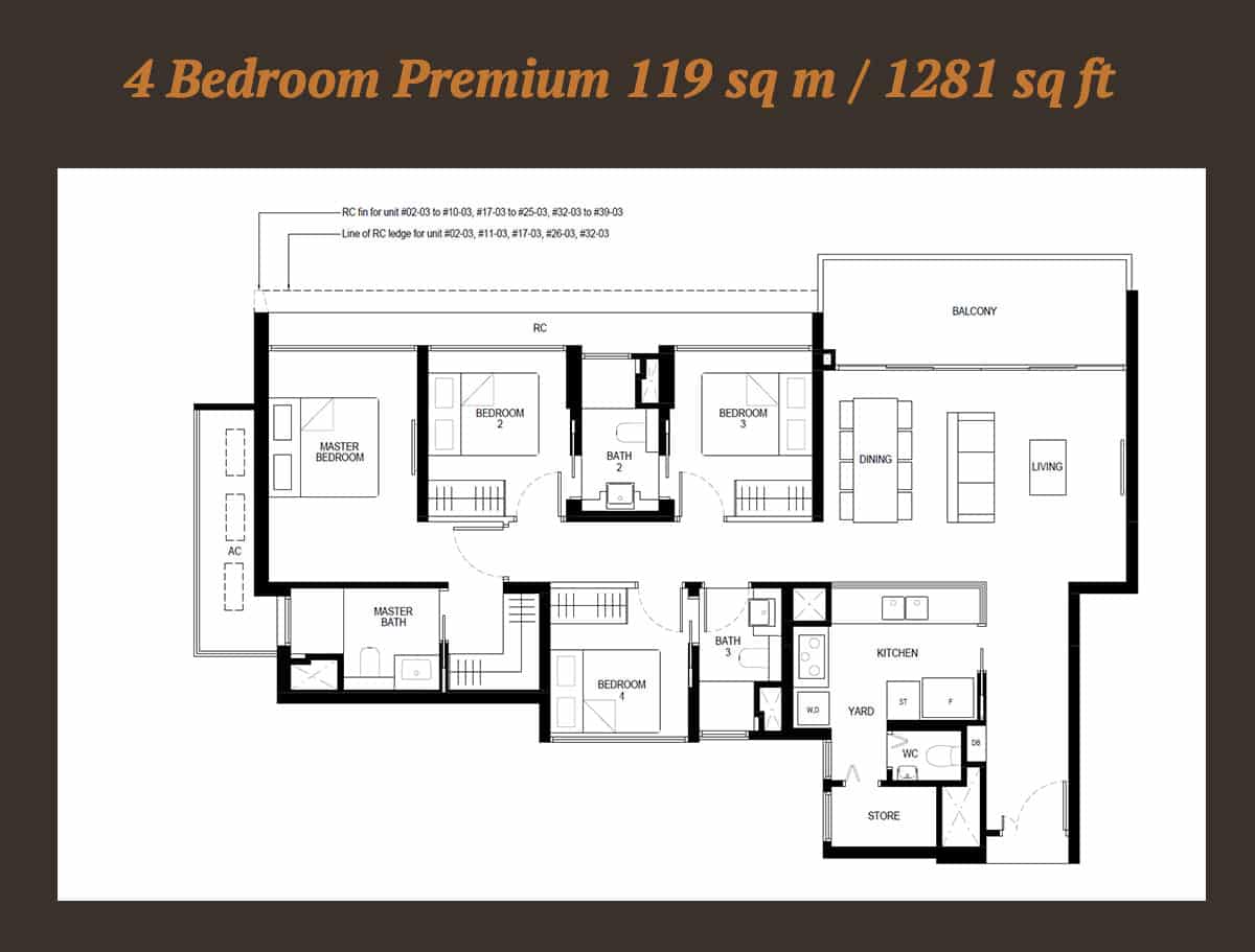 Penrith 4 Bedroom Premium Floor Plan