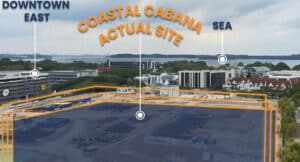 Coastal Cabana Actual Site