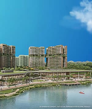 Tengah Garden Residences Mixed Use at Tengah