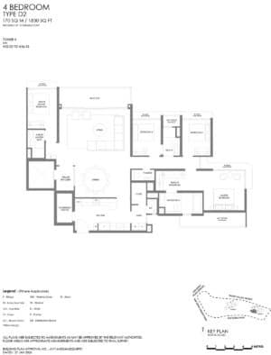 Floor Plan 4 Bedroom