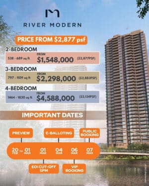 River Modern Indicative Prices