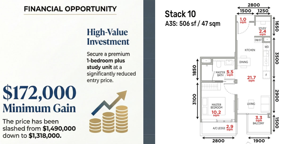 Financial Opportunity at Union Square Residences