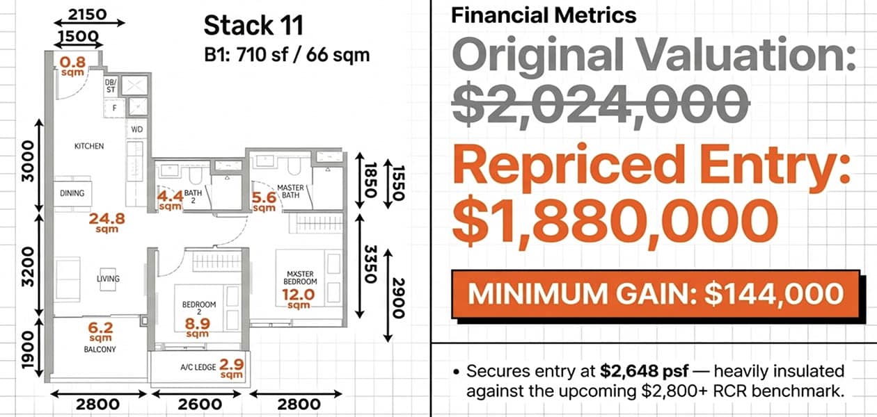 Repriced Entry 1 at Union Square Residences