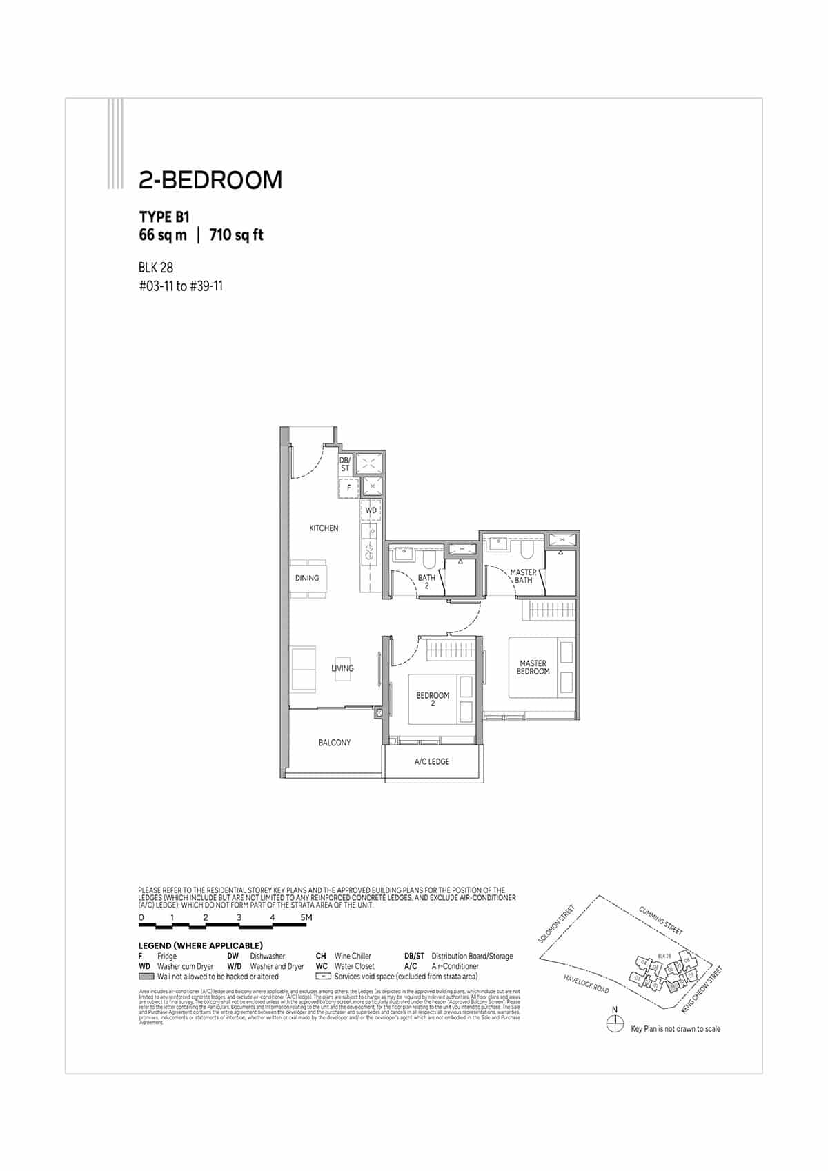 Union Square Residences Floor Plan B1