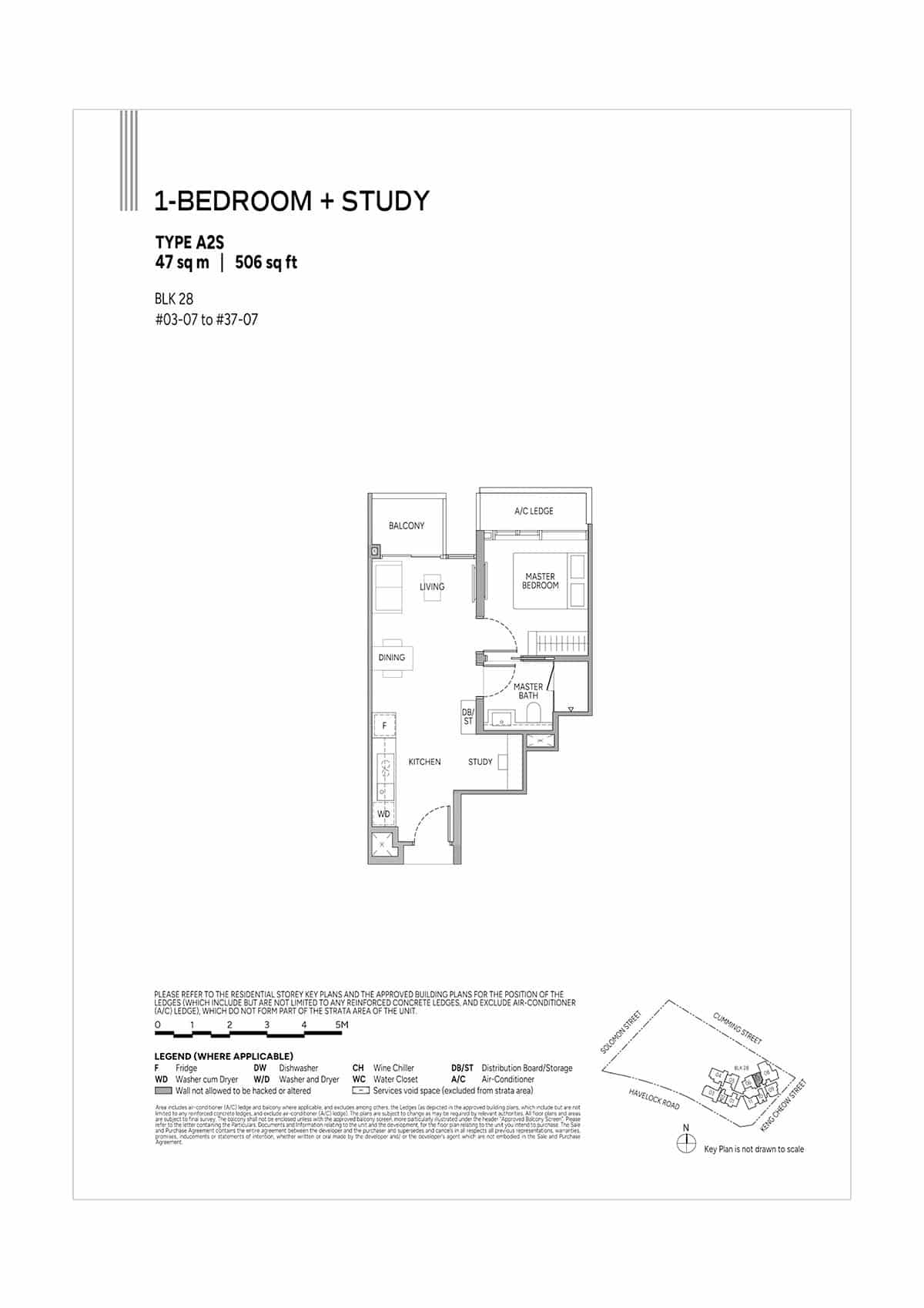 Union Square Residences Floor Plan A2S