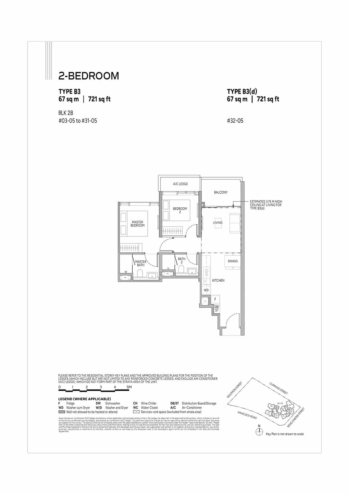 Union Square Residences Floor Plan B3