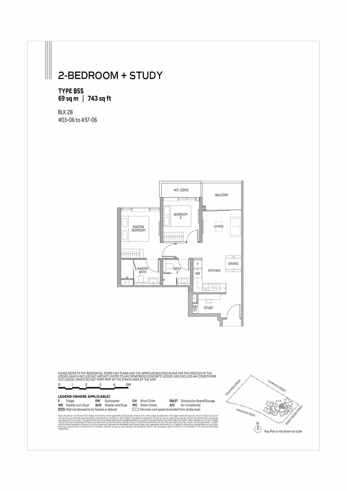 Union Square Residences Floor Plan B5S