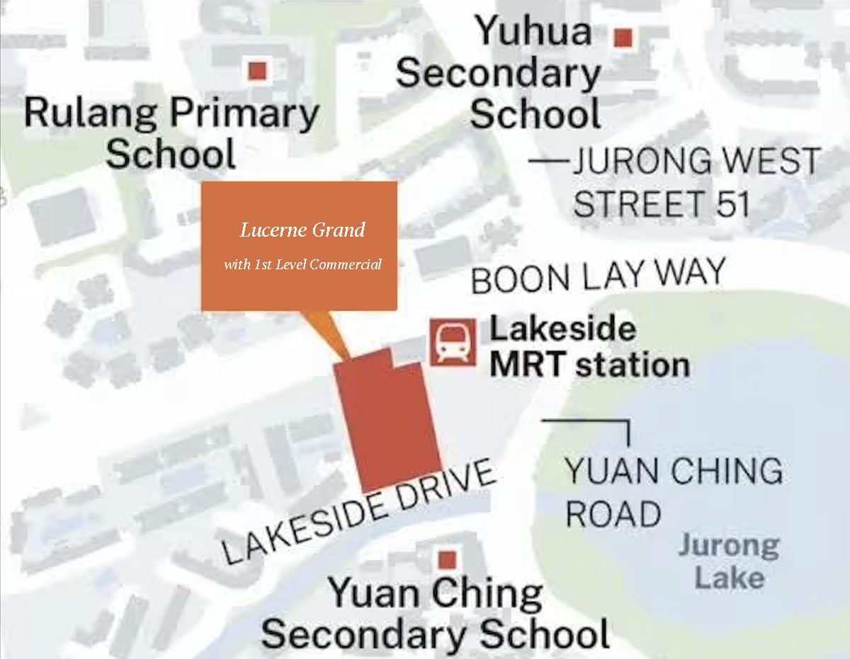 Lucerne Grand Location Map